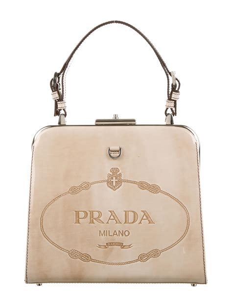 prada patent spazzolato bag|Prada handbags history.